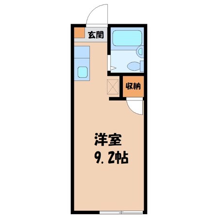 サンヴェール宇都宮の物件間取画像